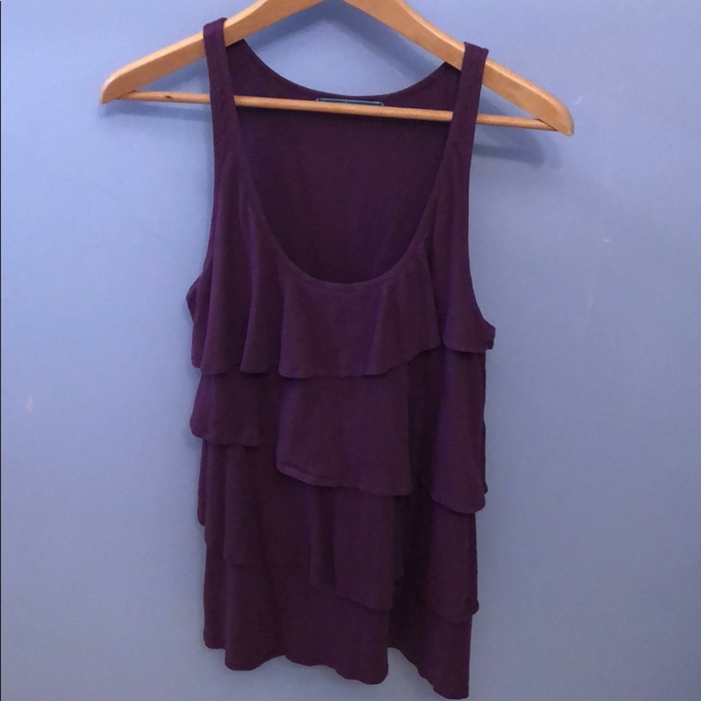 Tiered Tank Tunic - Plum
